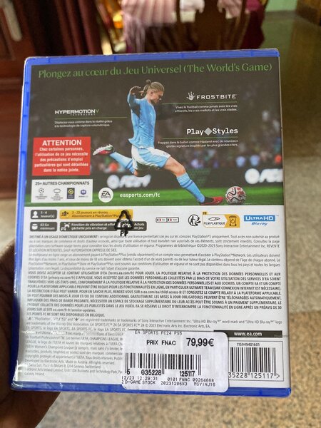 Jeu PS5 FC 24