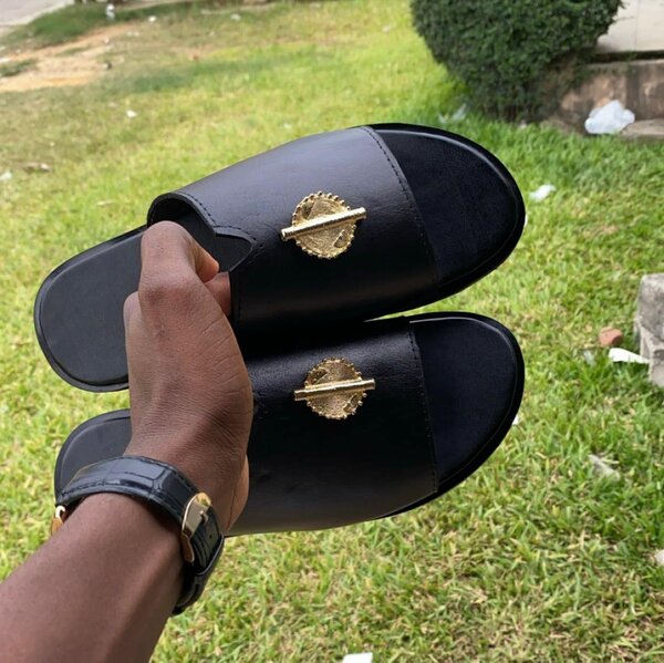 Sandale en cuir