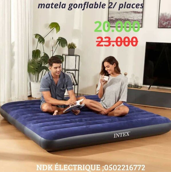 Matelas gonflable 2 place