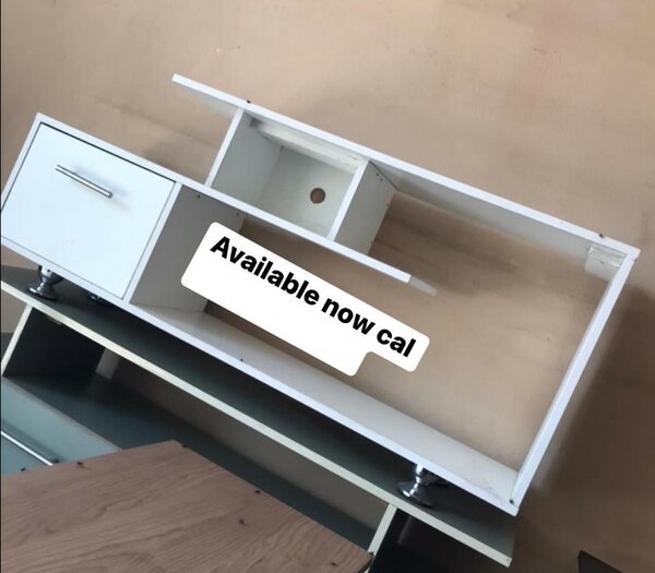 White nightstand