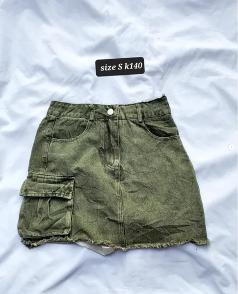 denim skirt