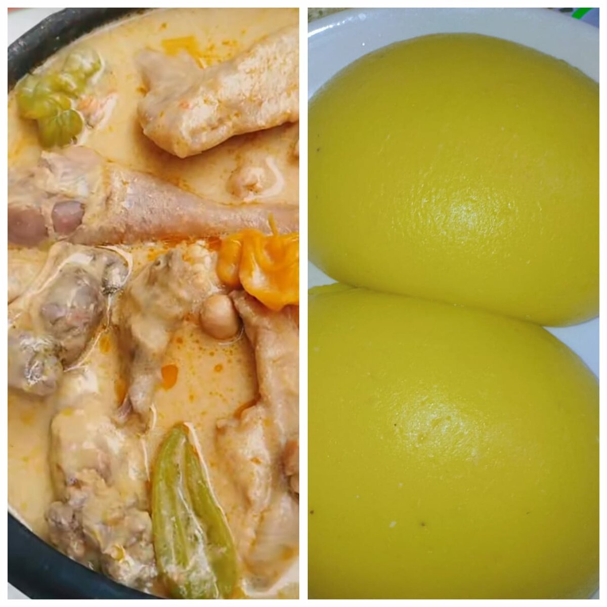 Sauce pistache poulet
