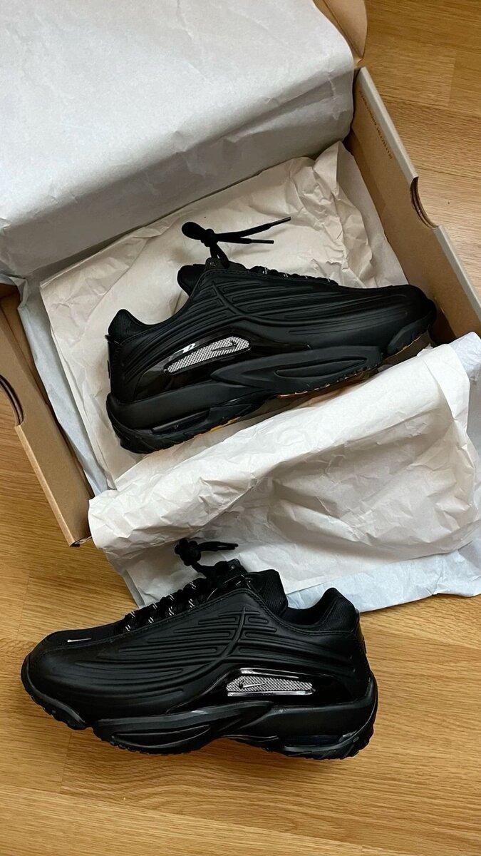 Baskets noires pour hommes