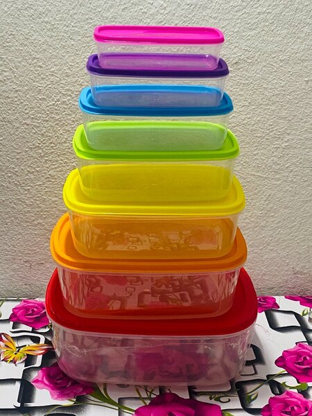 Boîtes de Rangement Colorées Empilables