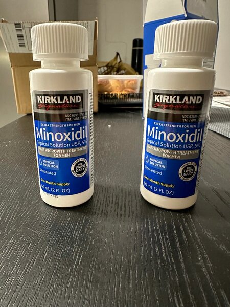 Kirkland minoxidil oil