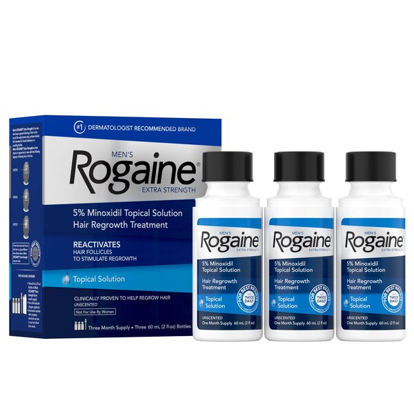 Rogaine Minoxidil Solution Box