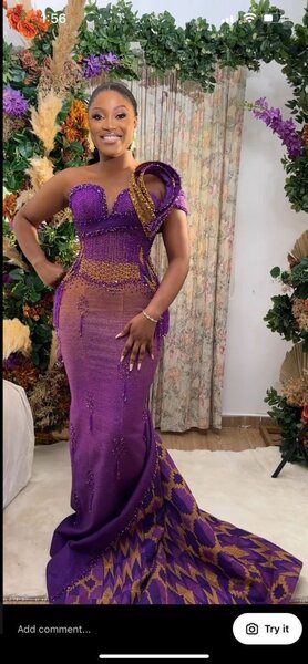 Wedding Kente Sewing and Beads
