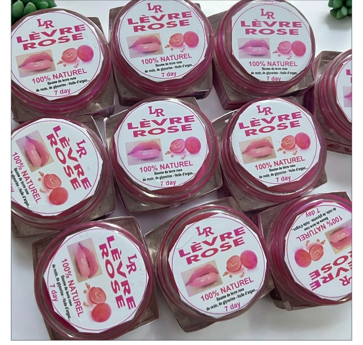 Lèvre rose