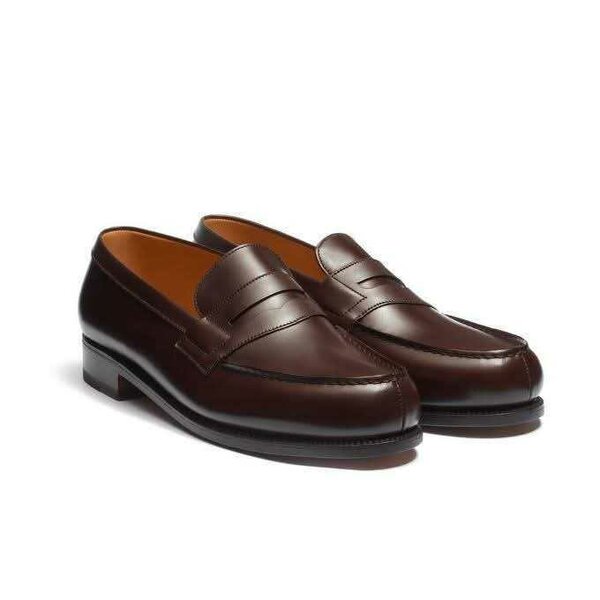 Mocassins élégants en cuir