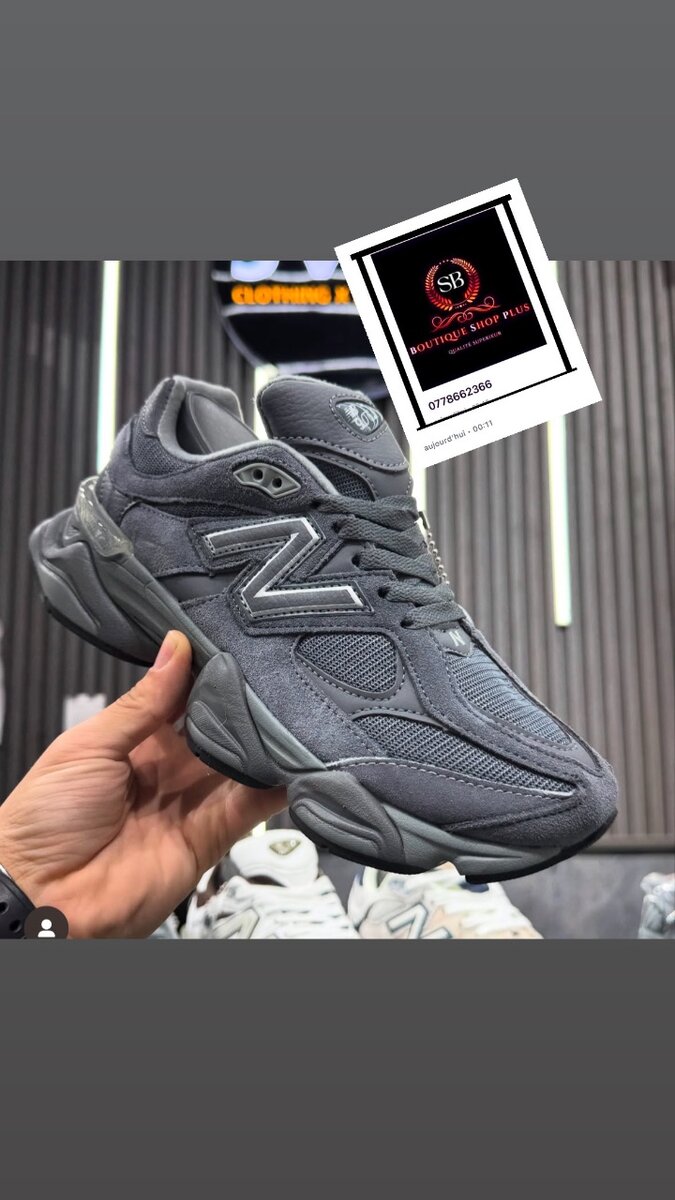 Basket new balance authentique avec sa boîte