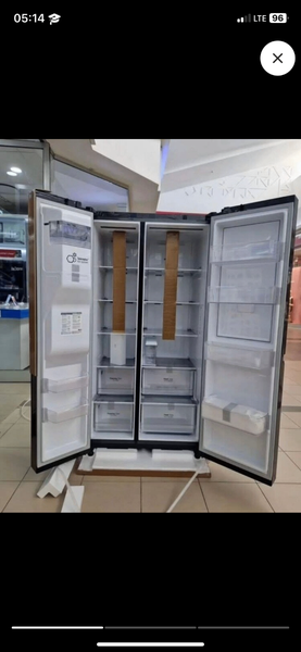 Double slide Door Refrigerator