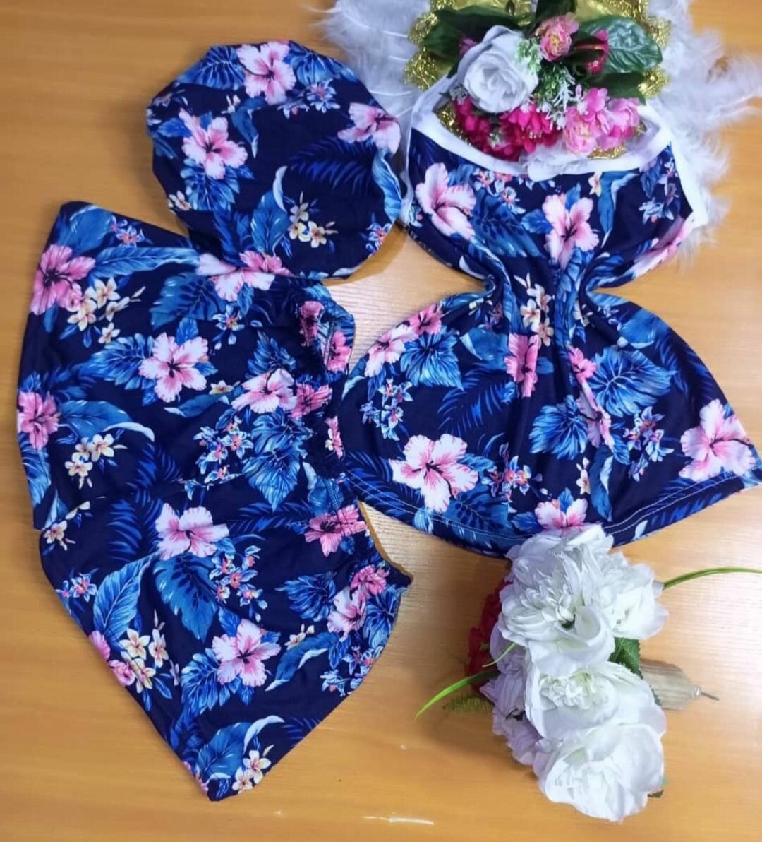 Ensemble de nuit imprimé floral