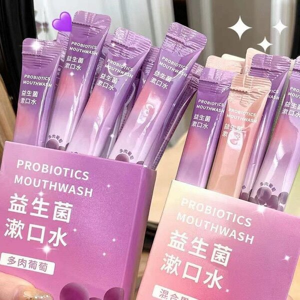 Fruity mouth wash