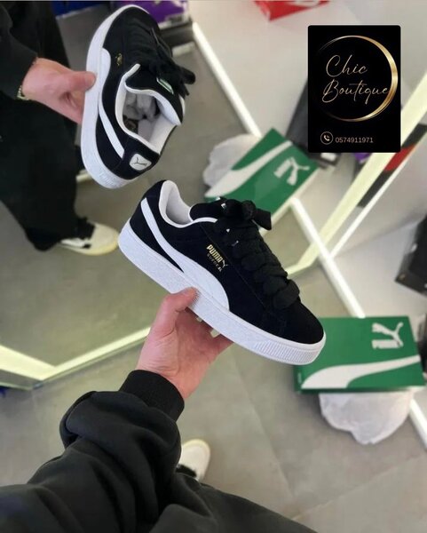 Sneakers puma noir pour homme