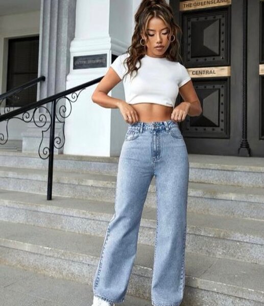 SHEIN denim jeans