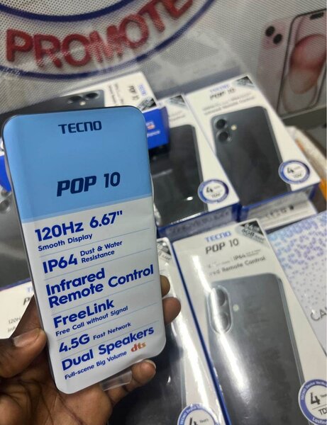 Smartphone Tecno Pop 10 128GB