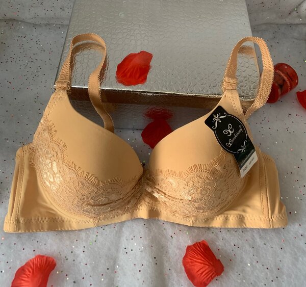 Soutien-gorge dentelle beige