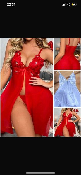Lace Lingerie Nightgown