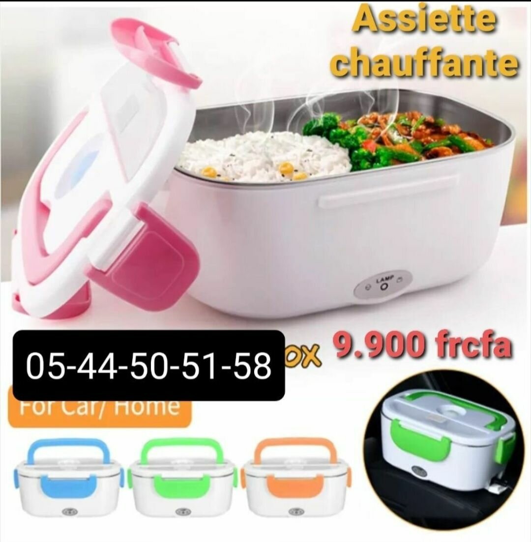 Assiette Chauffante Portable