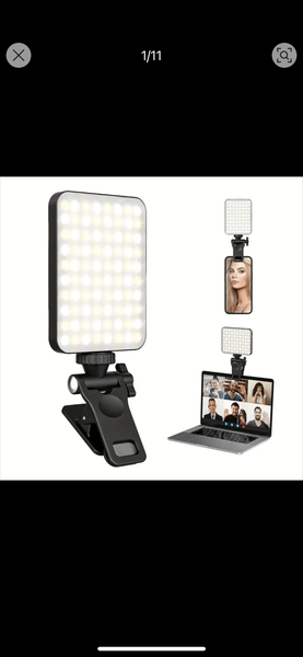 Carré de lumière pour selfie