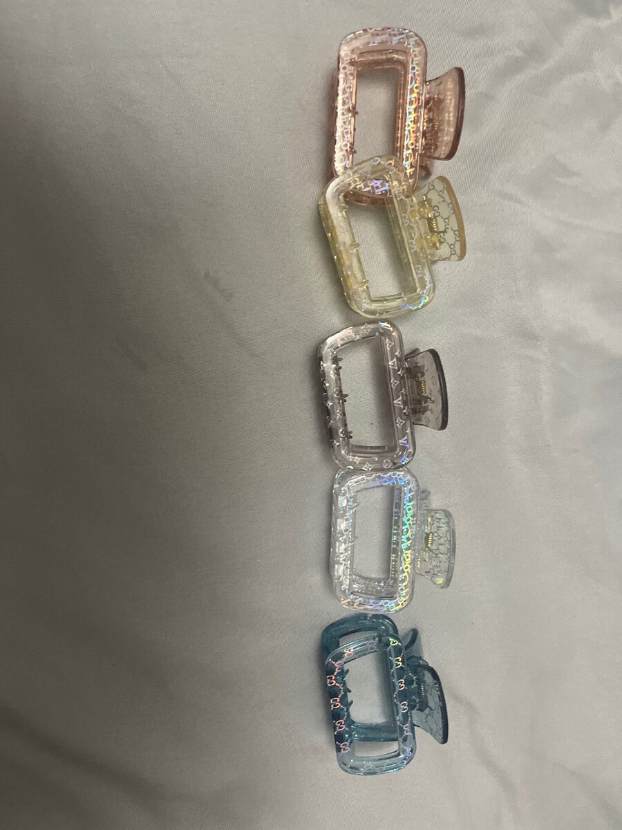 Pinces à cheveux colorées