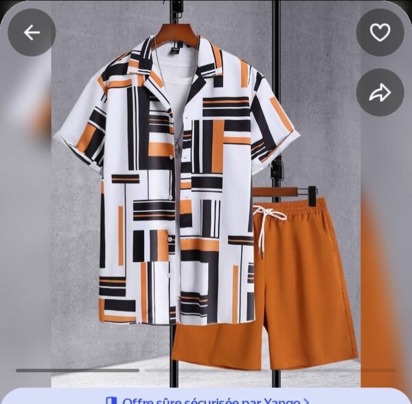 Ensemble chemise et short