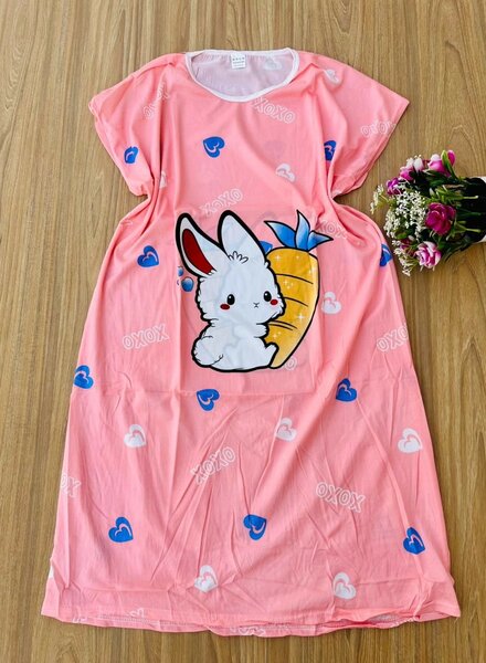 Long cartoon night wear