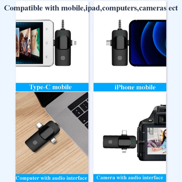 Micro Cravate sans fil 3en1