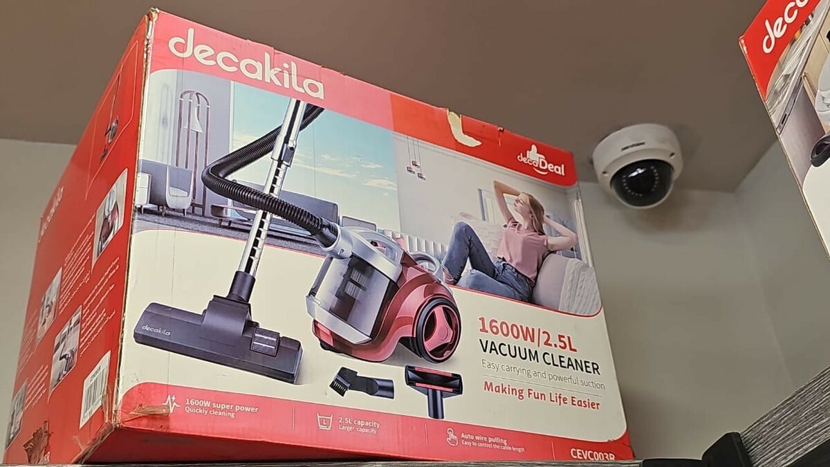 DECAKILA 1600W  VACCUM CLEANER