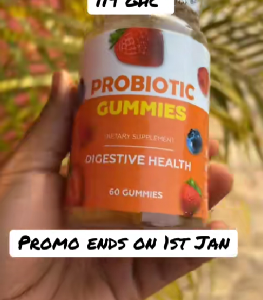 Probiotic gummies