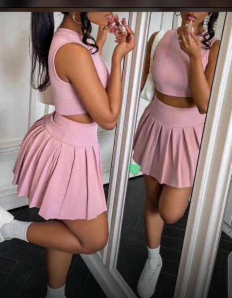 Fancy skirt and top