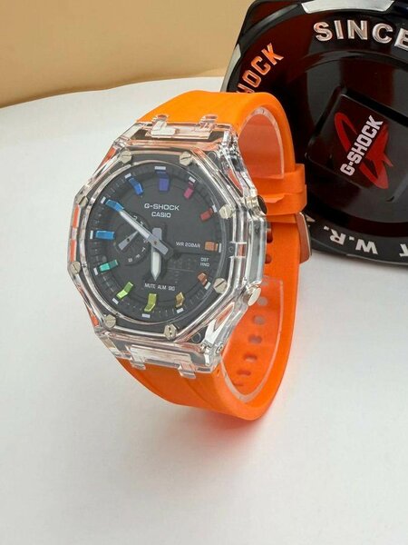 Montre G-Shock Casio Waterproof Orange