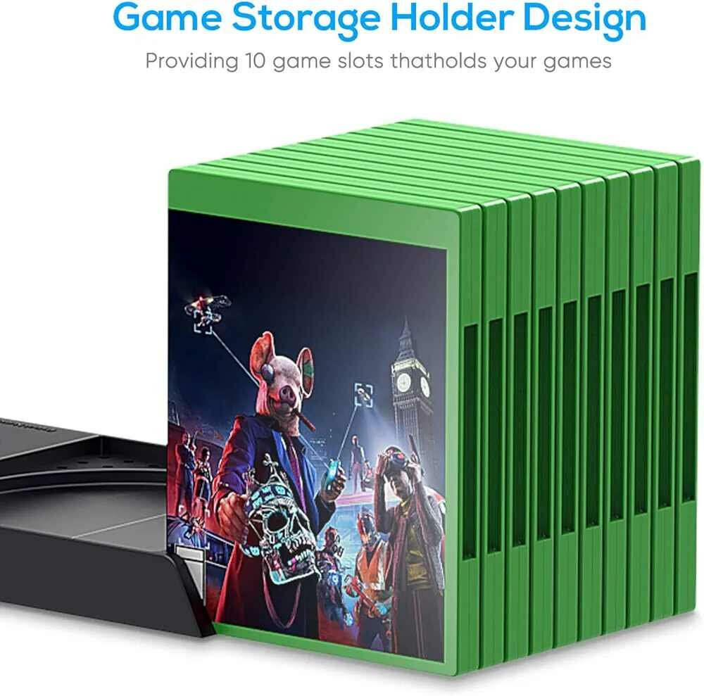 Station de charge xbox série x avec refroidisseur et batteri