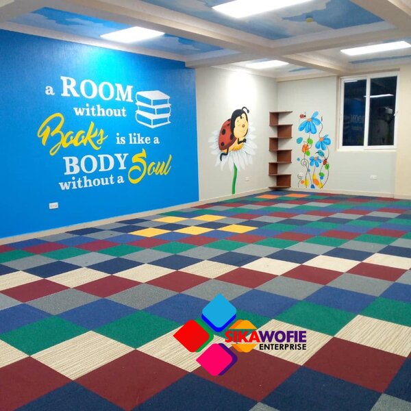 Woolen Carpet Tiles