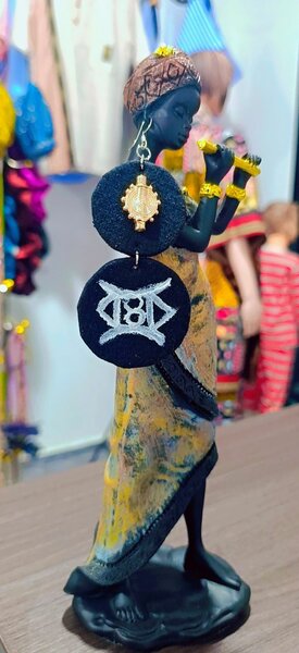 Boucles d'oreilles artisanales