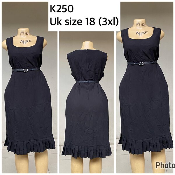 black dress