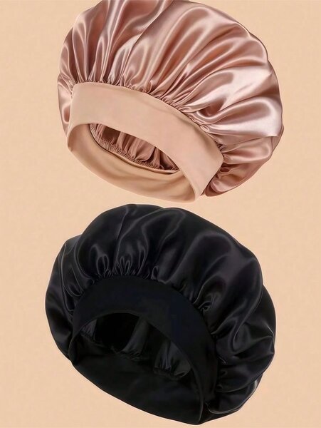 Bonnet de nuit en satin