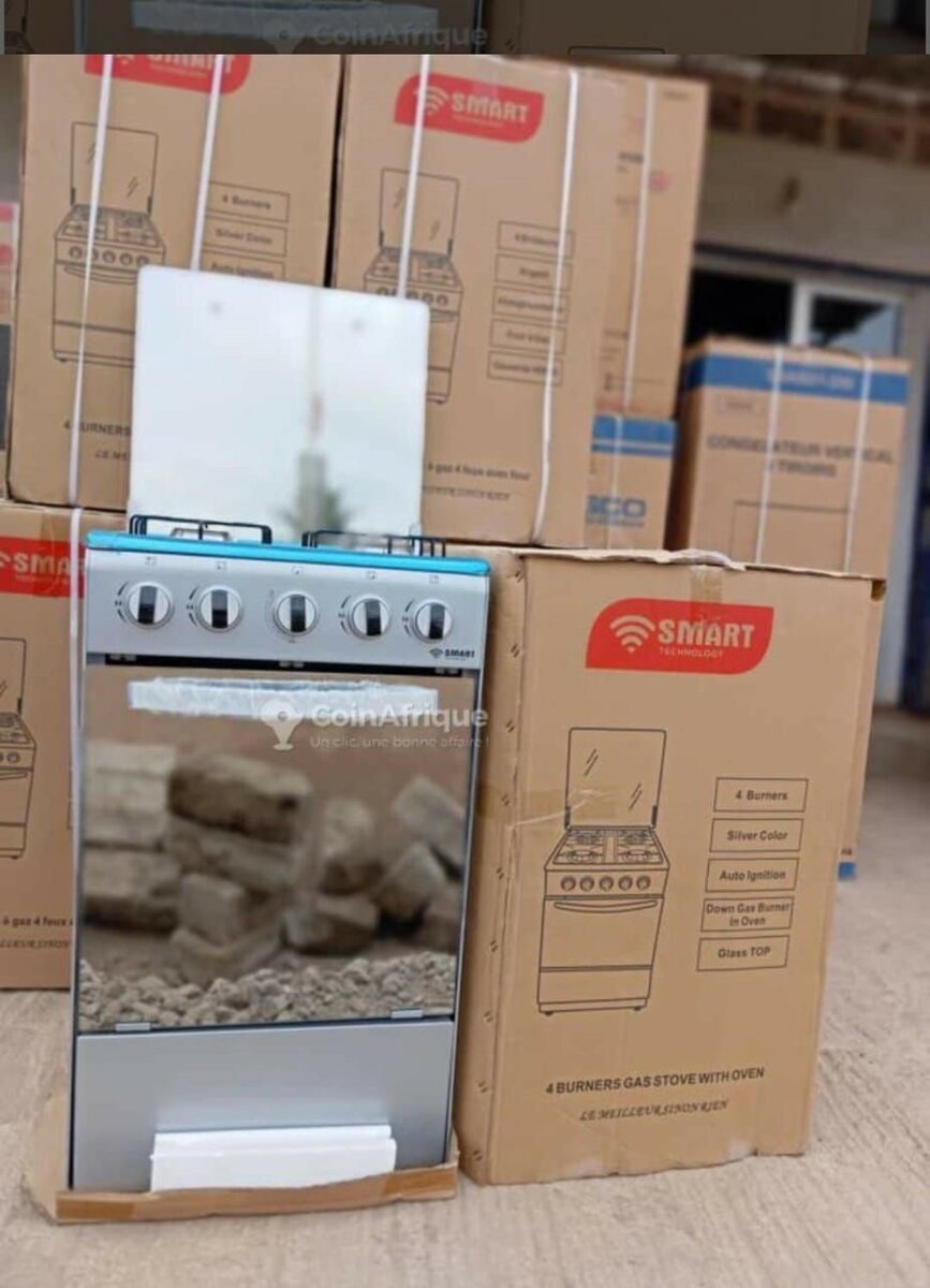 Gazinière smart 4 feu avec four