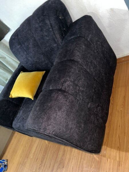 Fauteuil moderne en velours