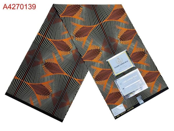Tissu gris orange