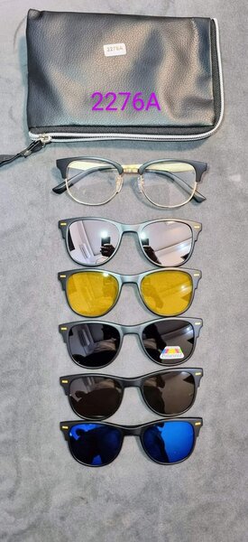 5 IN 1 MAGNETED SUNGLASSES 2276A