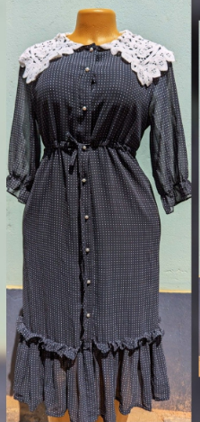 black dress, size M