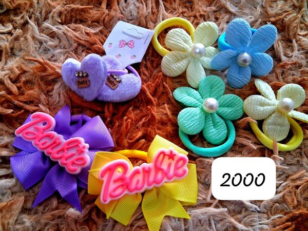 Lot de Barrettes Colorées