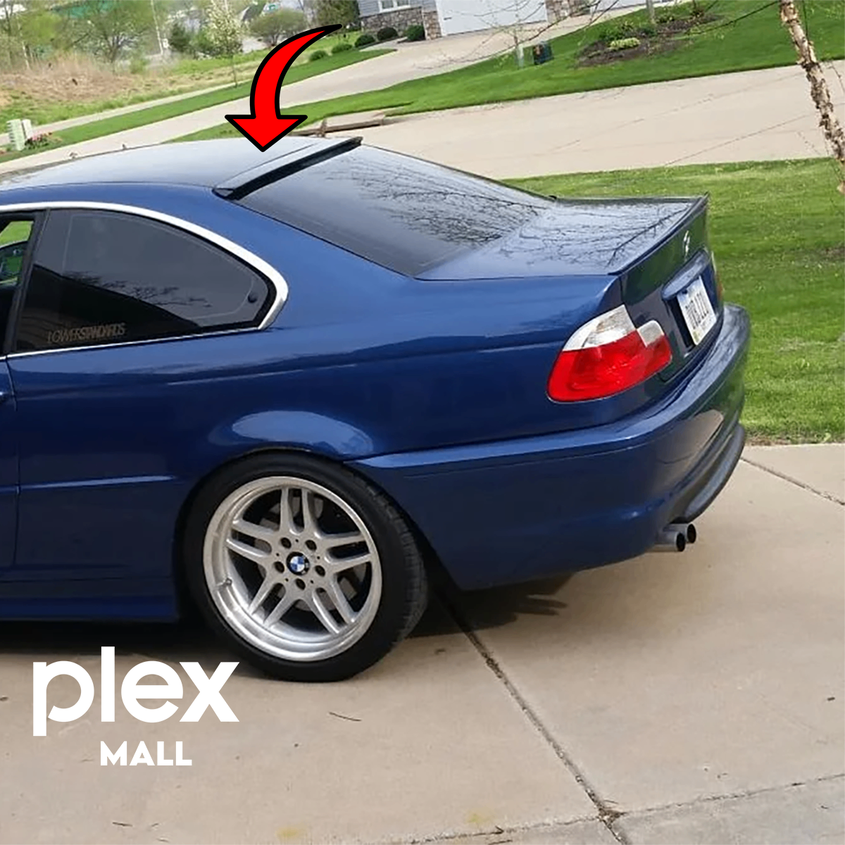 Spoiler de toit pour BMW E46