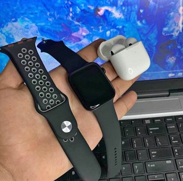 Montre connectée + écouteurs