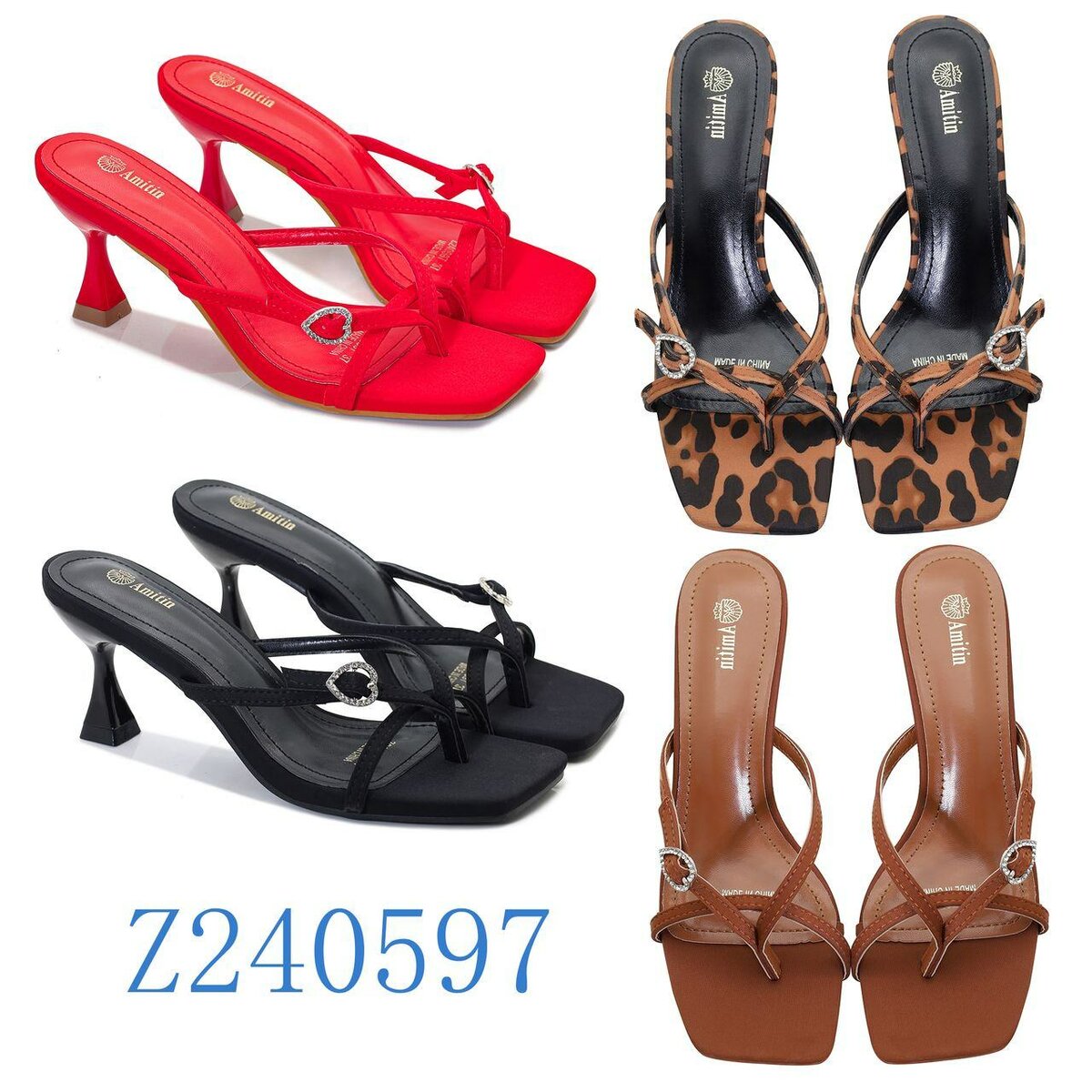 Slippers heels