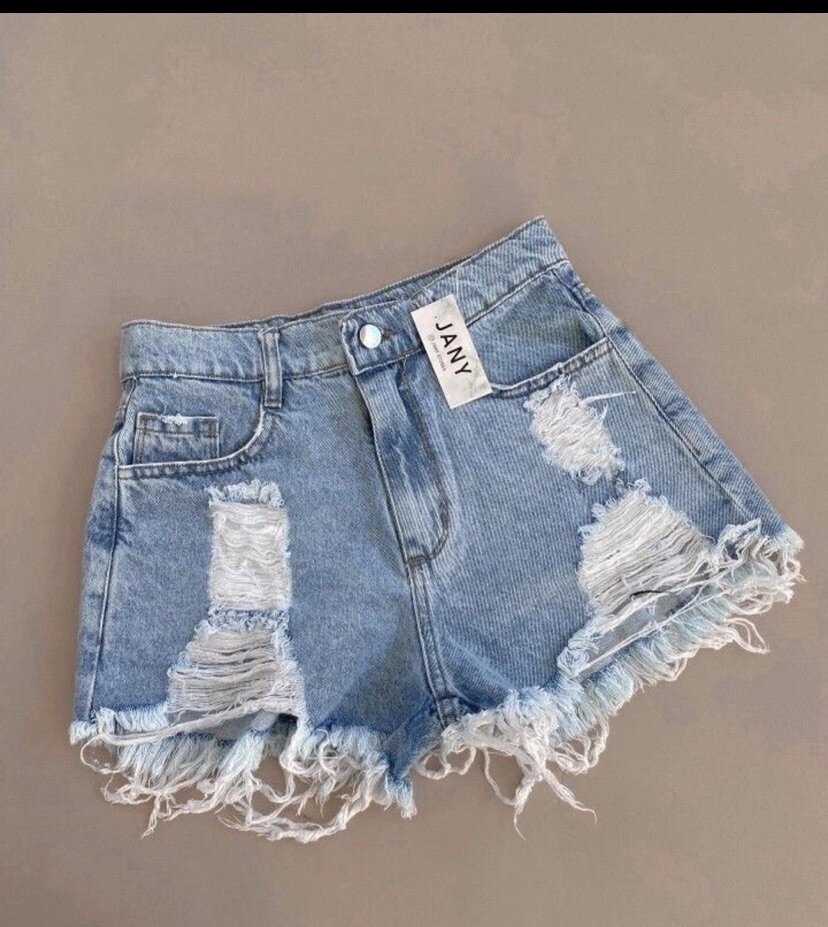 Shorts en jean déchirés
