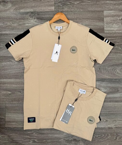 T-shirt beige unisexe