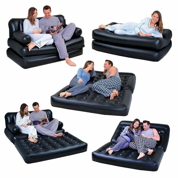 Fauteuil Gonflable Confortable + gonfleur offert  Détente à