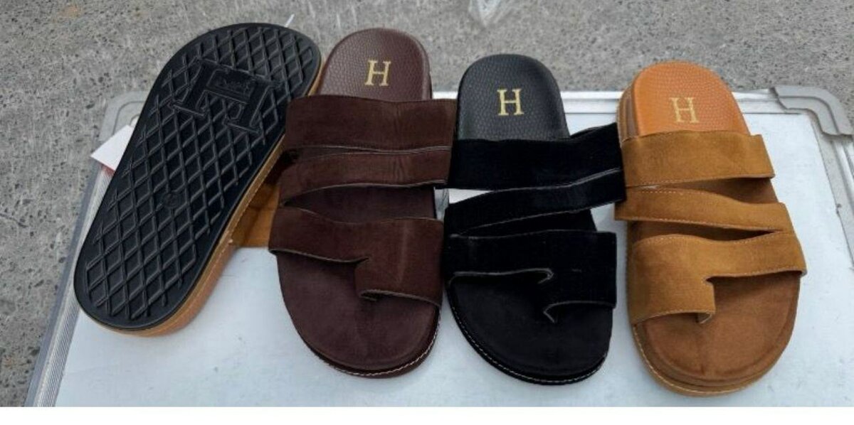 Sandales en cuir pour hommes